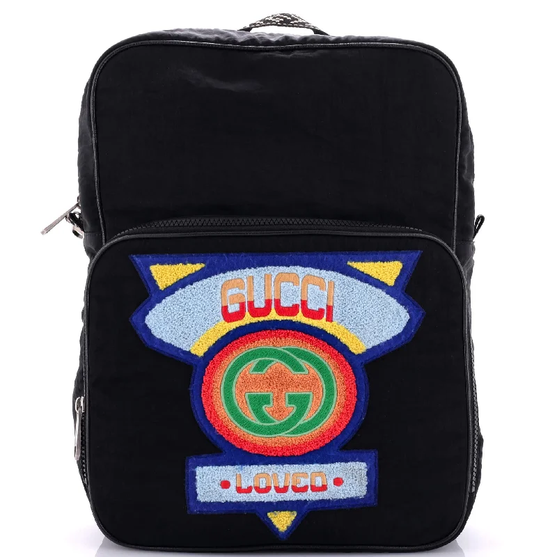 80's Patch Backpack Nylon Large