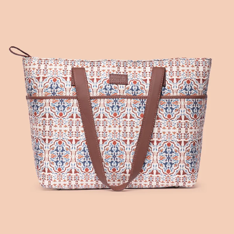 Agra Floral Tote Bag