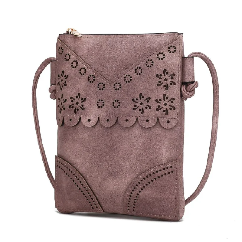 Amentia Vegan Leather Crossbody Handbag