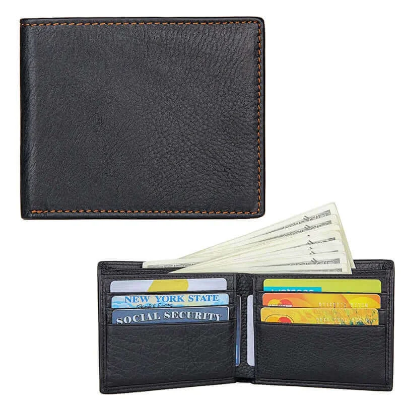 Men's Genuine Leather Minimalist Wallet NZ