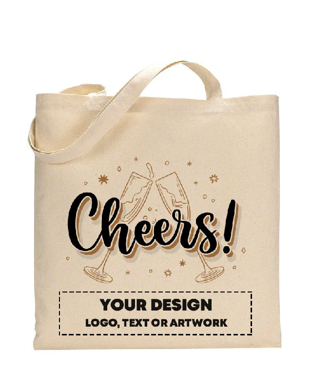 Cheers 2024 Tote Bag - New Year's Tote Bags