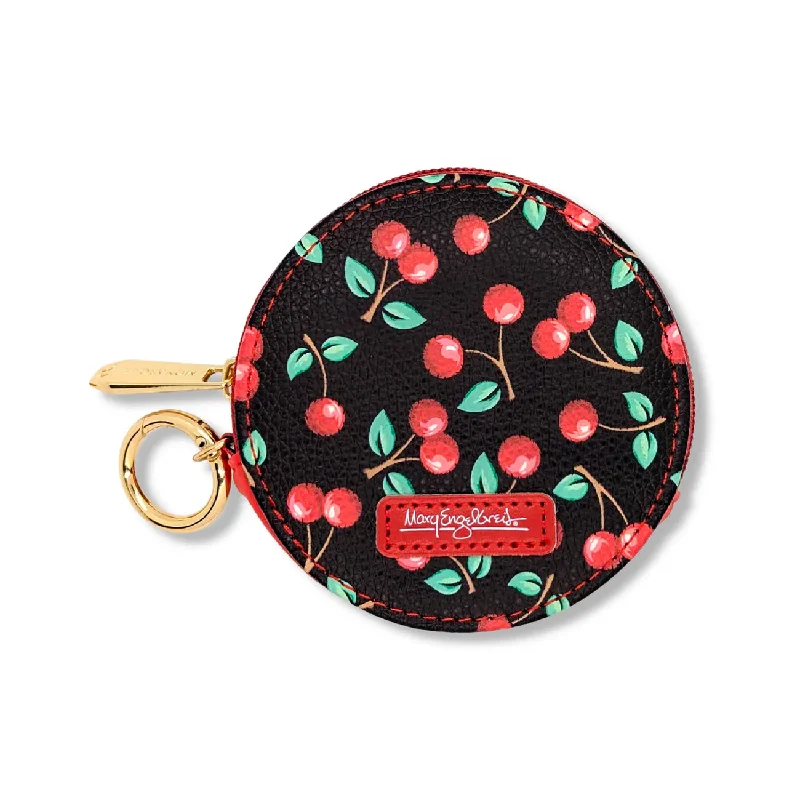 Cherries Round Zipper Case