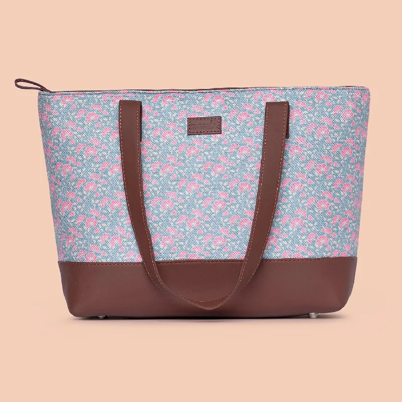 Chettinad Florals Shoulder Tote Bag