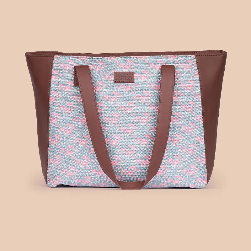 Chettinad Florals Side Tote Bag