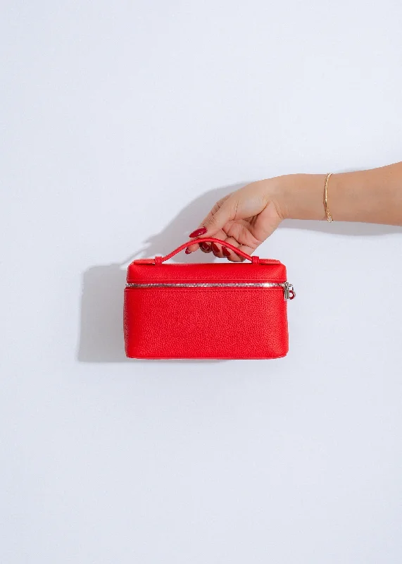 City Sleek Crossbody Handbag Red