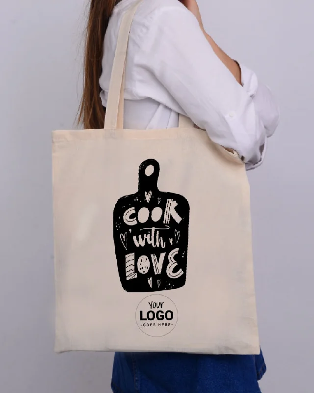 Cook With Love Design - Bakery Tote Bags