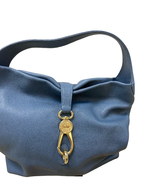 Dooney Bourke Cool Blue Leather Satchel