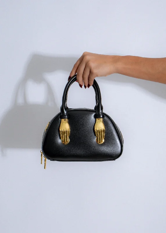 Ethereal Grip Handbag Black