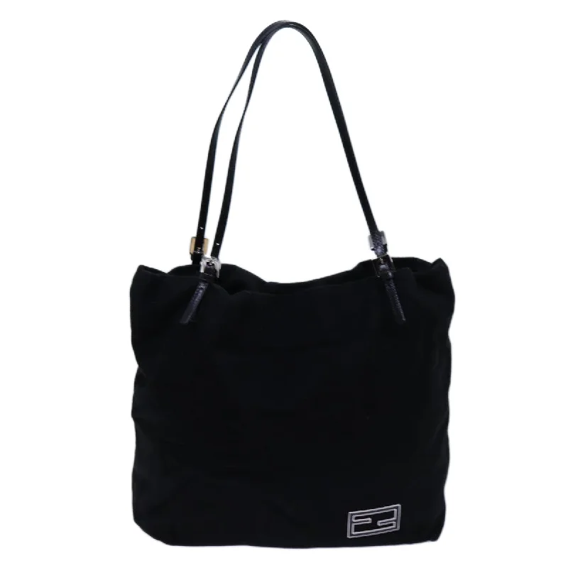 Fendi Ff  Wool Tote Bag (Pre-Owned)