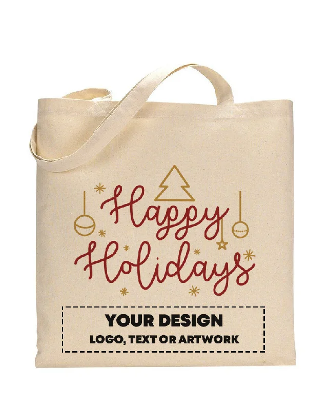 Happy Holliday Christmas Tote Bag - Christmas Bags