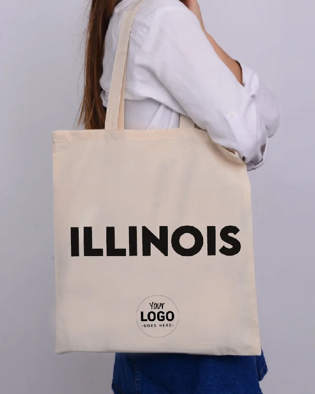 Illinois Tote Bag - State Tote Bags