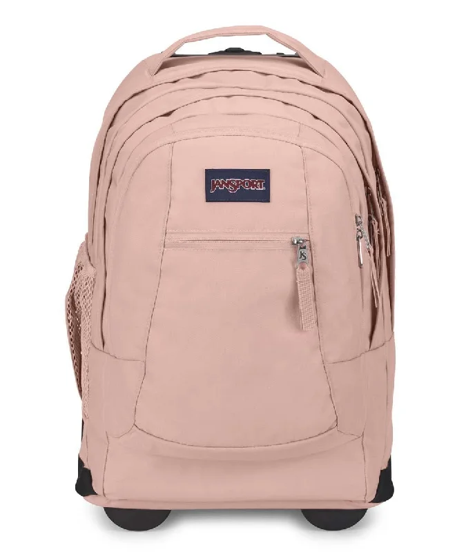 Jansport Driver 8 Wheeled Backpack - Misty Rose