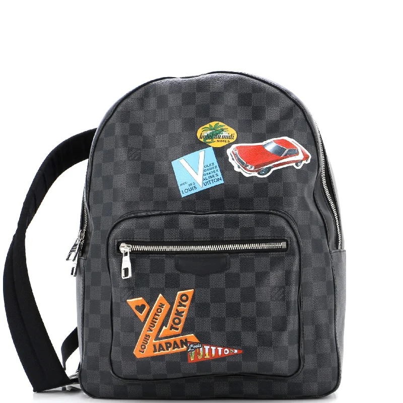 Josh Backpack Limited Edition World Tour Damier Graphite