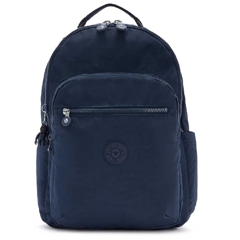 Kipling Seoul Large 15" Laptop Backpack - True Blue Tonal 2