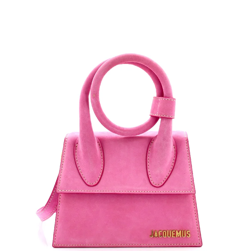 Le Chiquito Noeud Bag Suede