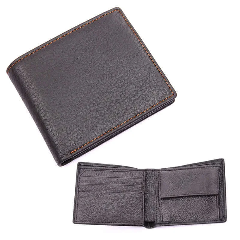 Bifold Leather Wallet for Men - Stylish & Practical