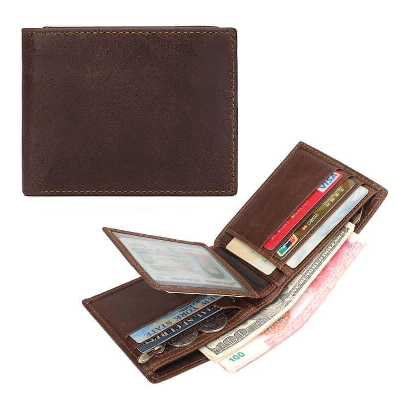 Bifold Leather Wallet NZ with Multiple Card Slots