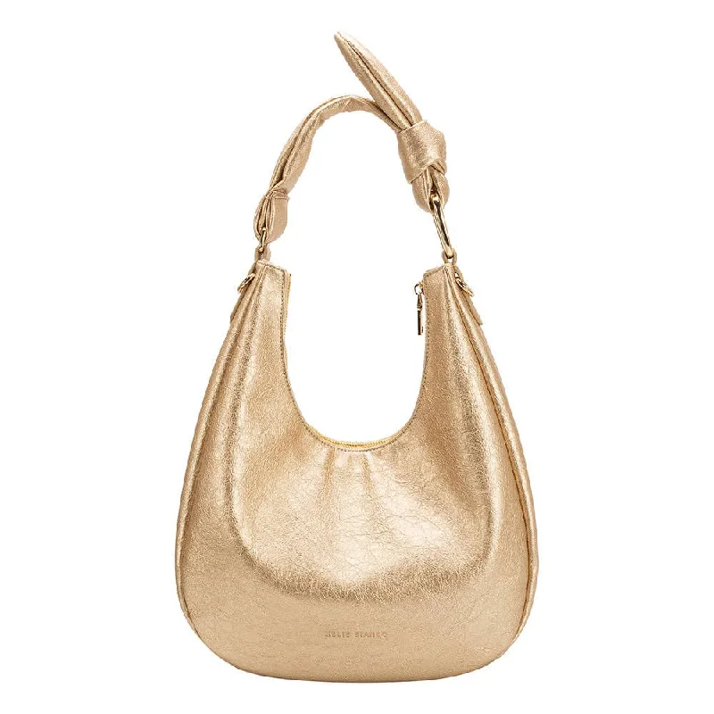 Lilie Gold Recycled Vegan Shoulder Bag