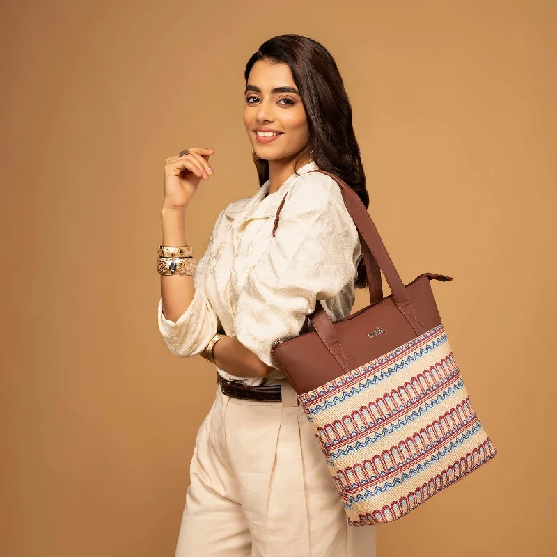 Lucknow Lattice Everyday Tote Bag