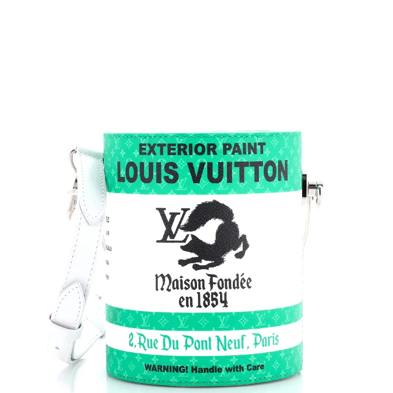 LV Paint Can Bag Monogram Canvas and Leather