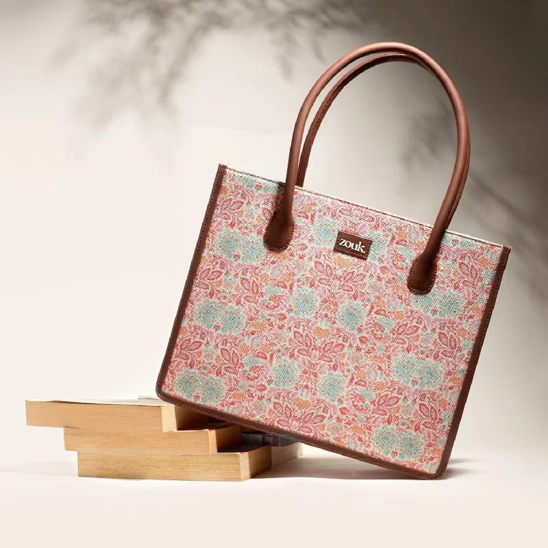 Mangalore Blossoms Book Tote