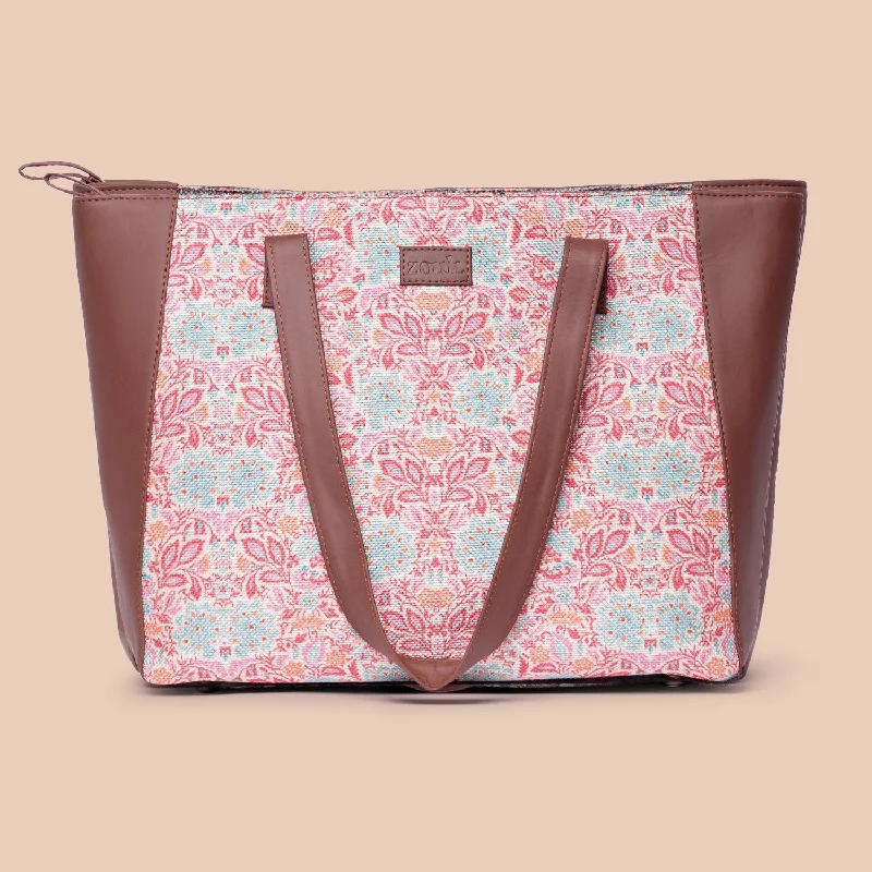 Mangalore Blossoms Side Tote Bag