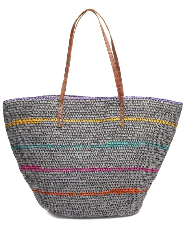 Mar Y Sol Ceilo Raffia Tote