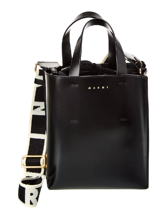 Marni Museo Mini Leather Tote