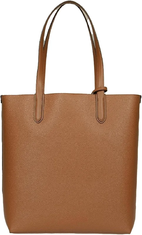 Michael Michael Kors Women's Luggage Brown Eliza Extra Large East/West Reversible Tote Handbag