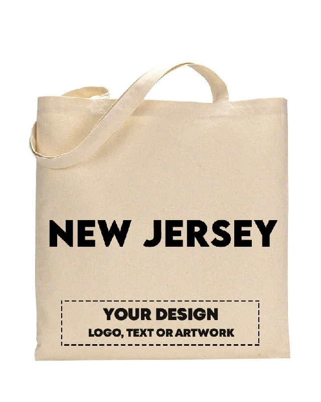 New Jersey Tote Bag - State Tote Bags