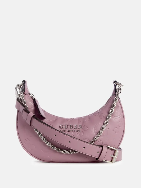 Palmillas Logo Crescent Crossbody