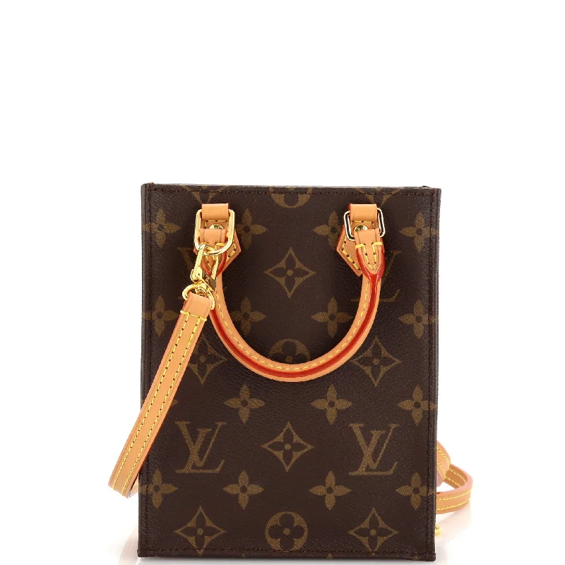 Petit Sac Plat Bag Monogram Canvas