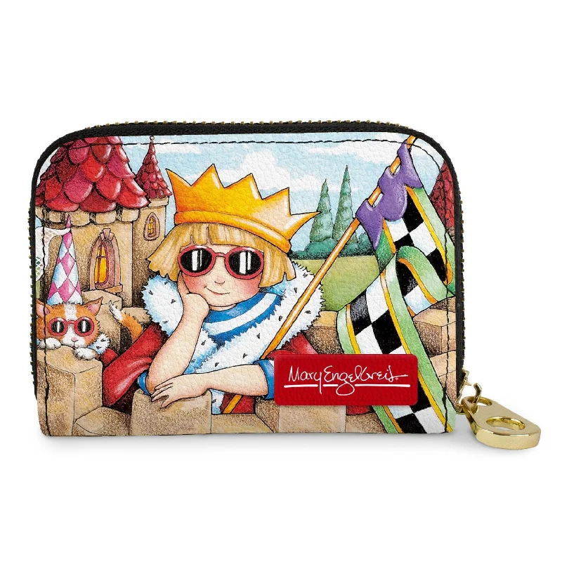 Queen Castle Zipper Wallet