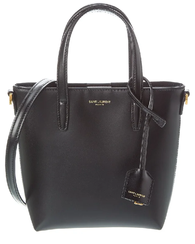 Saint Laurent Toy Mini Leather Shopping Tote