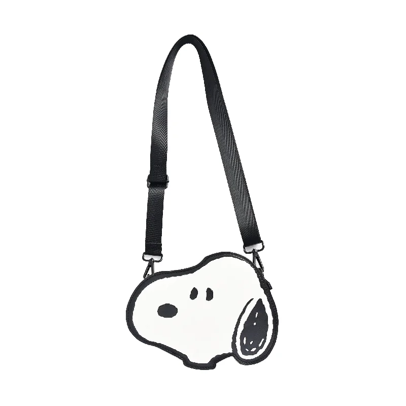 SNOOPY HEAD DIE-CUT CROSSBODY