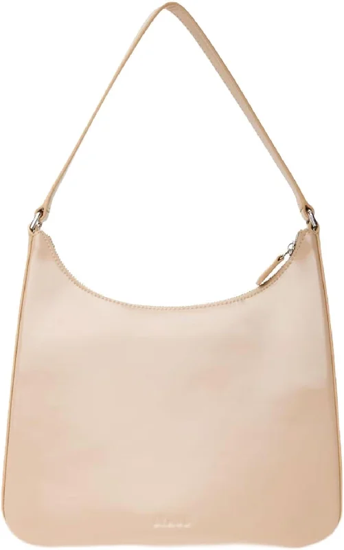 STAUD Women's Beige Alec Shoulder Handbag