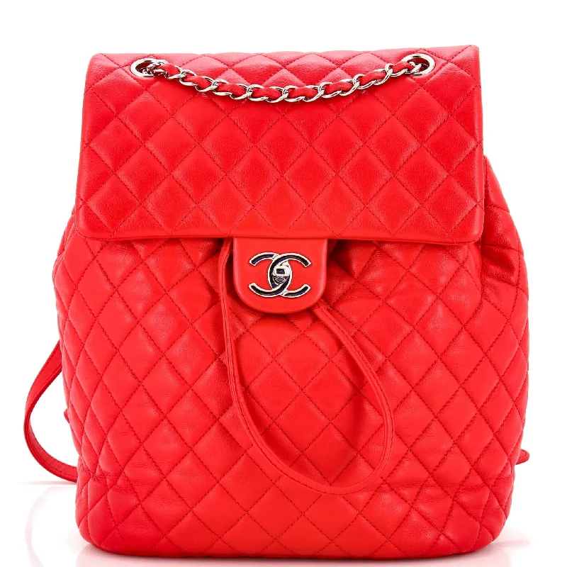 Urban Spirit Backpack Quilted Lambskin Large