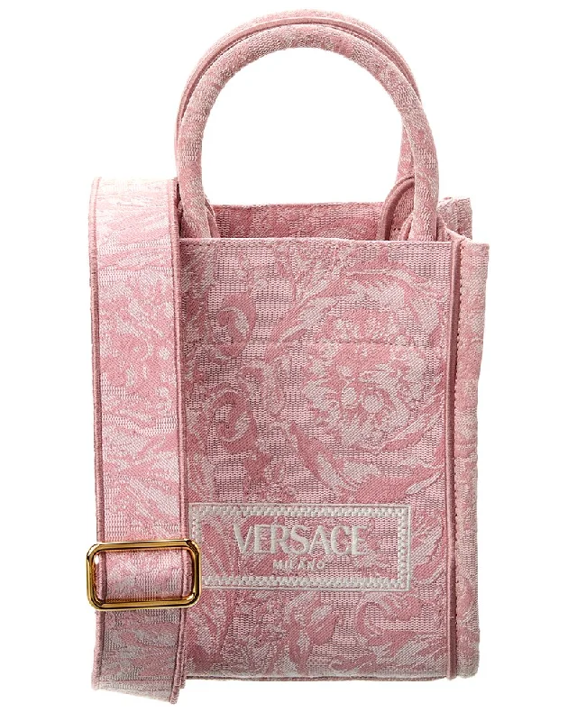 Versace Barocco Athena Mini Canvas Tote