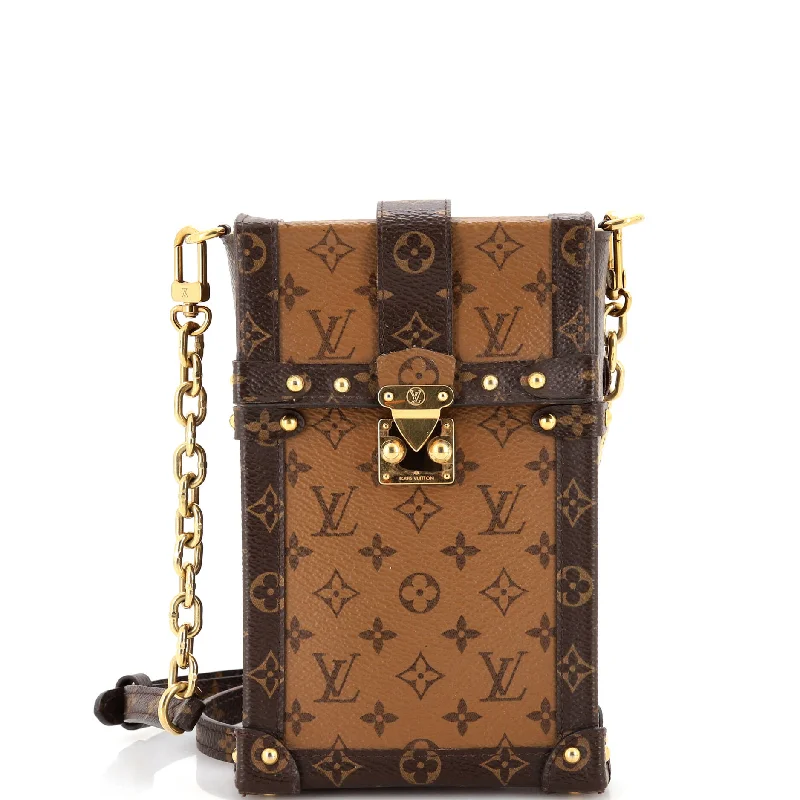 Vertical Trunk Pochette Reverse Monogram Canvas