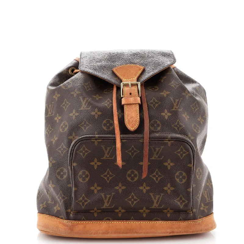 Vintage Montsouris Backpack Monogram Canvas GM