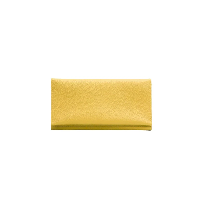 Yellow Leather Wallet