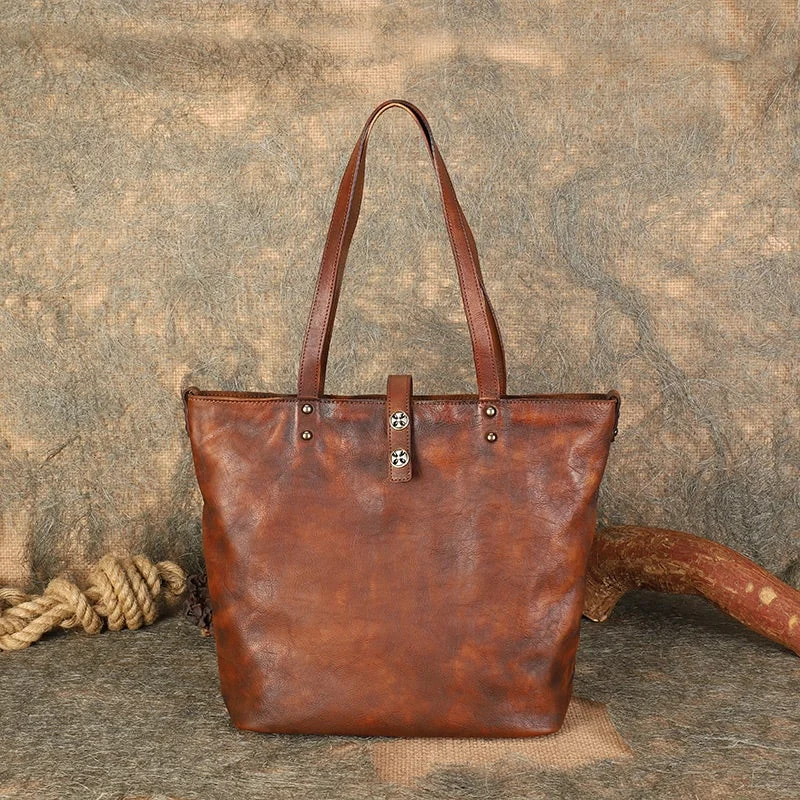 Women's Genuine Leather Handbags Leather Tote Bags For Women