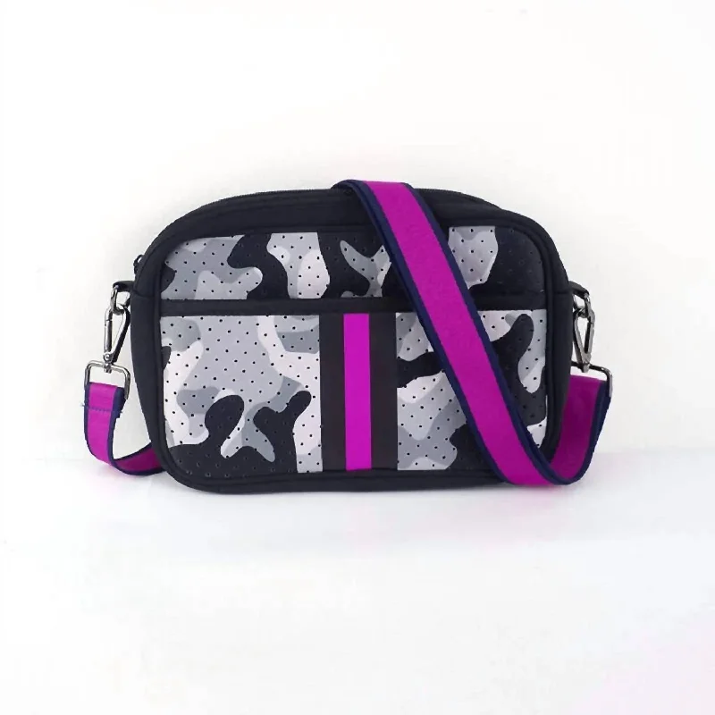 Women's Neoprene Camo Crossbody Bag In Taylor